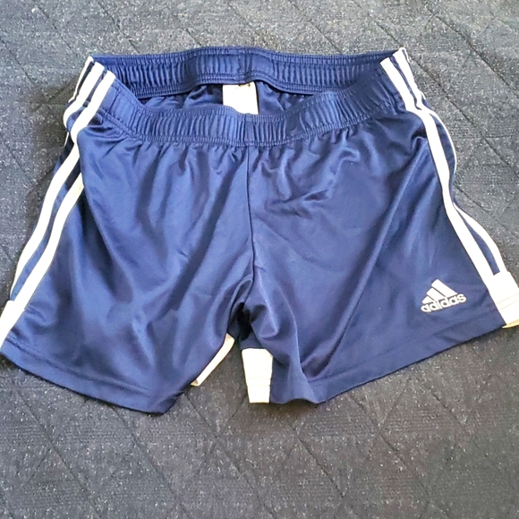 adidas Shorts Adidas Womens Soccer Shorts Size M Navywhite Poshmark